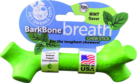 Pet Qwerks - Barkbone Breath Chew Stick