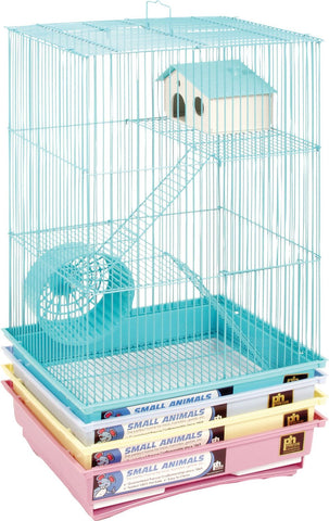 Prevue Pet Products Inc - 3 Story Gerbil & Hamster Cage (Case of 4 )