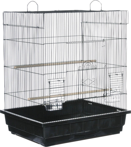 Prevue Pet Products Inc - Square Roof Parakeet/cockatiel Cage (Case of 2 )