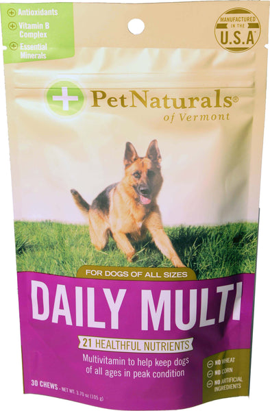 Pet Naturals Of Vermont - Daily Multi Chews For Dogs