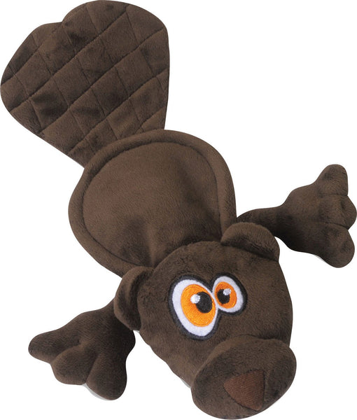 Quaker Pet Group-Hear Doggy Flattie Beaver Ultrasonic Dog Toy