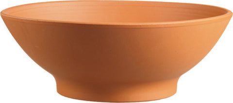 Southern Patio - Clay Low Bowl (Case of 4 )