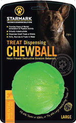 Starmark Pet Products - Treat Dispensing Chew Ball