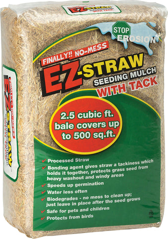 Rhino Seed & Landscaping - Ez-straw Mulch With Tack