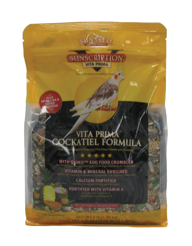 Sunseed Company - Vita Prima Cockatiel & Lovebird Formula