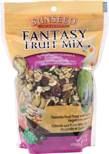 Sunseed Company - Fantasy Fruit Mix For Cockatiels & Lovebirds