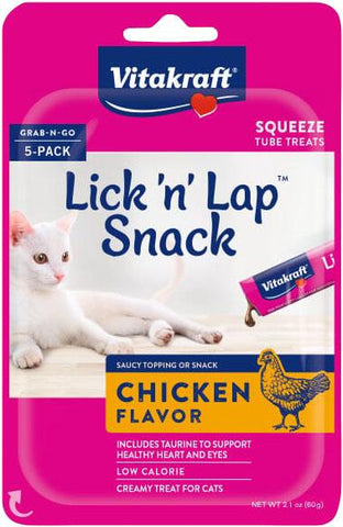 Vitakraft Pet Prod Co Inc - Lick N' Lap Tube Cat Treat