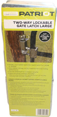 Tru-test Inc. - Lockable Gate Latch 2way