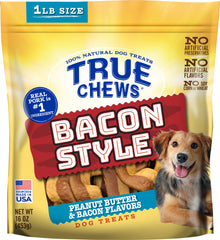 Tyson Pet Products Inc - True Chews Bacon Style Dog Treats