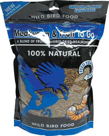 Unipet Llc - Mealworm And Fruit To Go Wild Bird Food