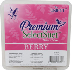 Unipet Llc - Premium Select Berry Suet (Case of 12 )