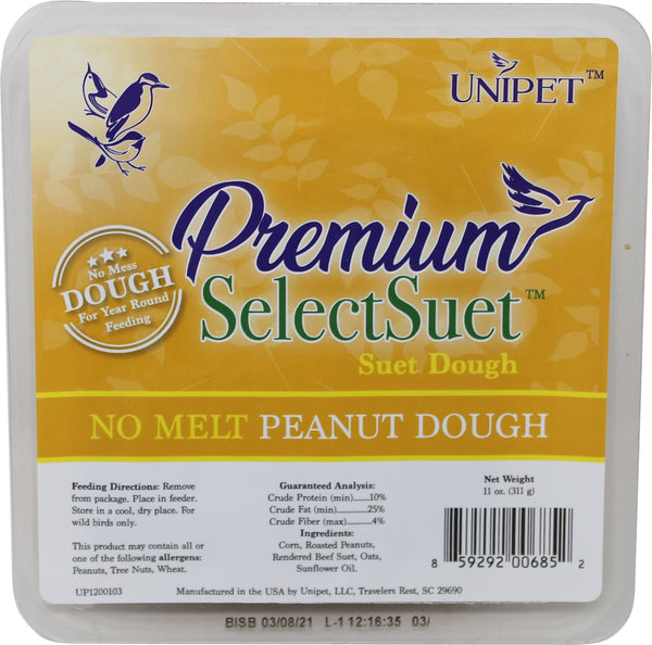 Unipet Llc - Premium Select Peanut Dough (Case of 12 )