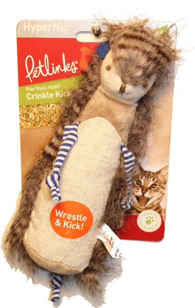 Worldwise Inc - Crinkle Kicker Meerkat Hypernip Cat Toy