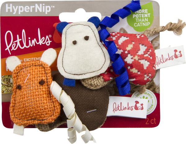 Worldwise Inc - Hypernip Hyper Hippos Cat Toys