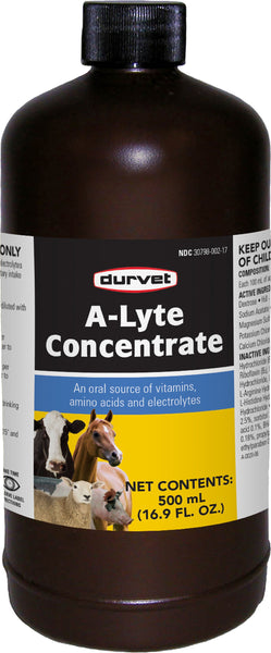 Durvet Inc              D - A-lyte Concentrate (Case of 12 )