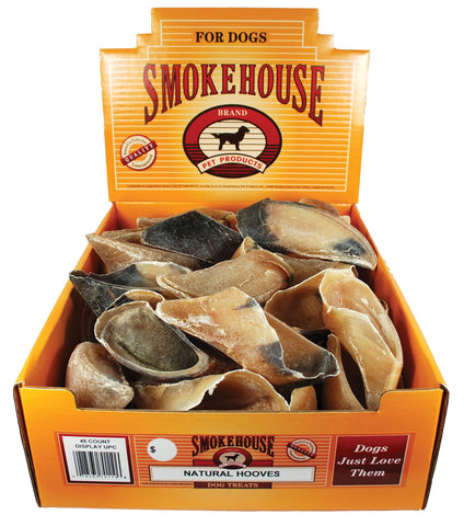 Smokehouse Pet Products - Usa Made Natural Beef Hooves Display