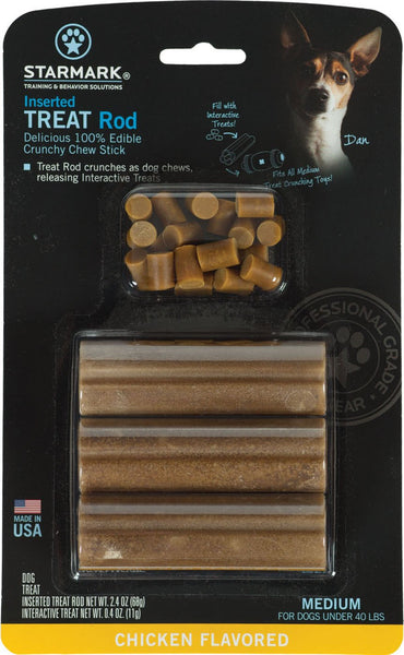 Starmark Pet Products - Treat Rod Refill For Treat Crunching Toys