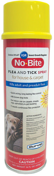 Durvet - Flea And Tick  D - No-bite Igr Flea & Tick House & Carpet Spray