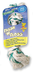 Booda Products - Fresh-n-floss 2-knot Rope Bone Dog Toy