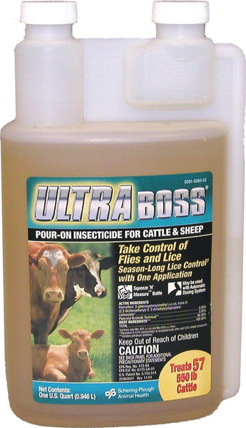 Merck Ah Cattle       D - Ultra Boss Pour-on Insecticide For Cattle & Sheep