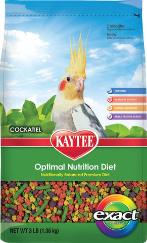 Kaytee Products Inc - Exact Rainbow Daily Cockatiel Diet