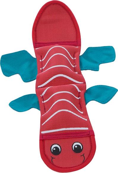 Petstages - Fire Biterz Lizard Fire Hose 3 Sqk Toy