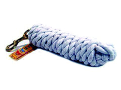 Hamilton Halter Company - Cotton Rope Lead With Brass Bolt Snap