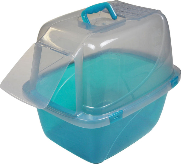 Van Ness Plastic Molding - Translucent Enclosed Cat Pan