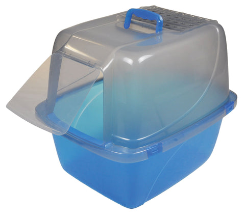 Van Ness Plastic Molding - Translucent Enclosed Cat Pan