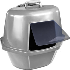 Van Ness Plastic Molding - Enclosed Corner Cat Pan With Odor Door And Filter