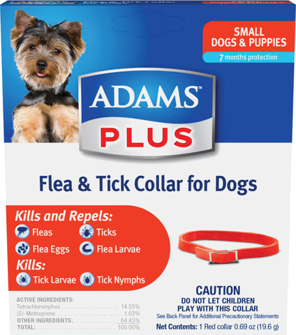 Farnam Pet - Adams Plus Flea & Tick Collar For Dogs