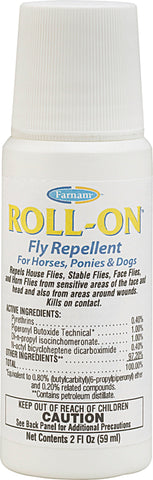 Farnam Companies Inc - Roll-on Fly Repellent For Horses Ponies & Dogs