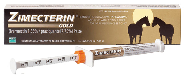 Merial Equine          D - Zimecterin Gold Equine Dewormer