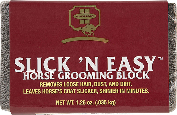 Farnam Companies Inc - Slick-n-easy Horse Grooming Block