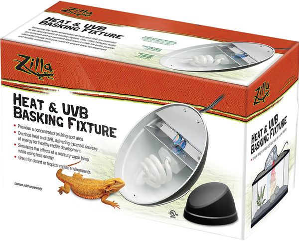 Zilla-Mini Heat And Uvb Basking Fixture