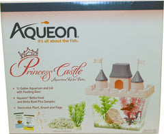 Aqueon Products - Glass - Princess Castle Betta Aquarium Kit