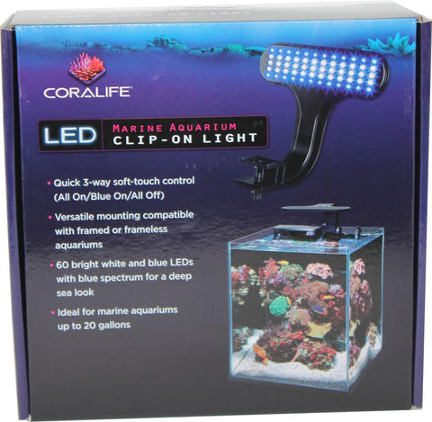 Aqueon Products-Glass-Coralife Led Clip-on Marine Fixture