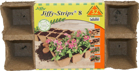 Jiffy/ferry Morse Seed Co - Jiffy-strips Peat Plant Pots (Case of 20 )