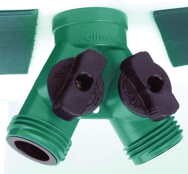 Fiskars Brands-Watering-Poly Dual Shut-off Connector