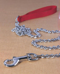 Hamilton Pet Company - Steel Chain Lead With Nylon Handle