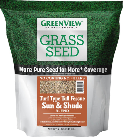 Greenview - Gv Ff Turf Type Tall Fescue S & Sh Blend