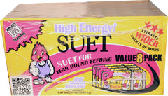 C And S Products Co Inc P - High-energy Value Pack Suet (Case of 8 )