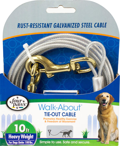 Four Paws - Container - Four Paws Dog Tie Out Cable-heavyweight