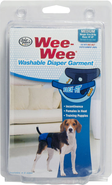 Four Paws Products Ltd - Wee Wee Washable Diaper Garment