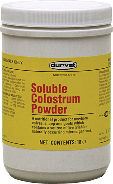 Durvet Inc              D - Soluble Colostrum Powder