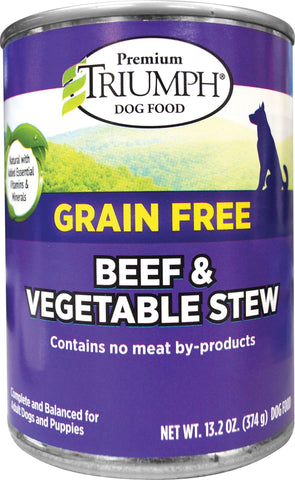 Triumph Pet Industries - Grain Free Stew Canned Dog Food (Case of 12 )