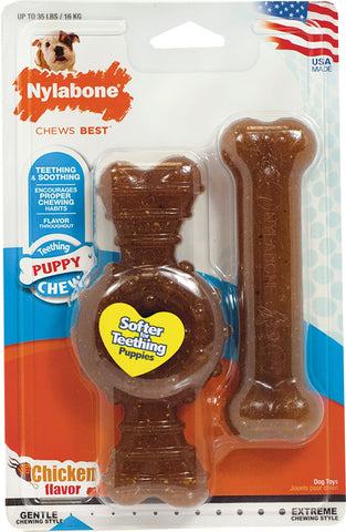 Tfh Publications/nylabone - Puppy Chew Ring And Flat Bone