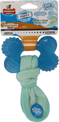 Tfh Publications/nylabone - Puppy Chew Freezer Bone Toy With Washcloth