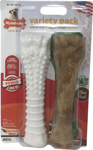 Tfh Publications/nylabone - Power Chew Variety Pack Toy And Treat Combo