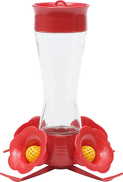 Woodstream Hummingbird  W - Pinch Waist Glass Hummingbird Feeder